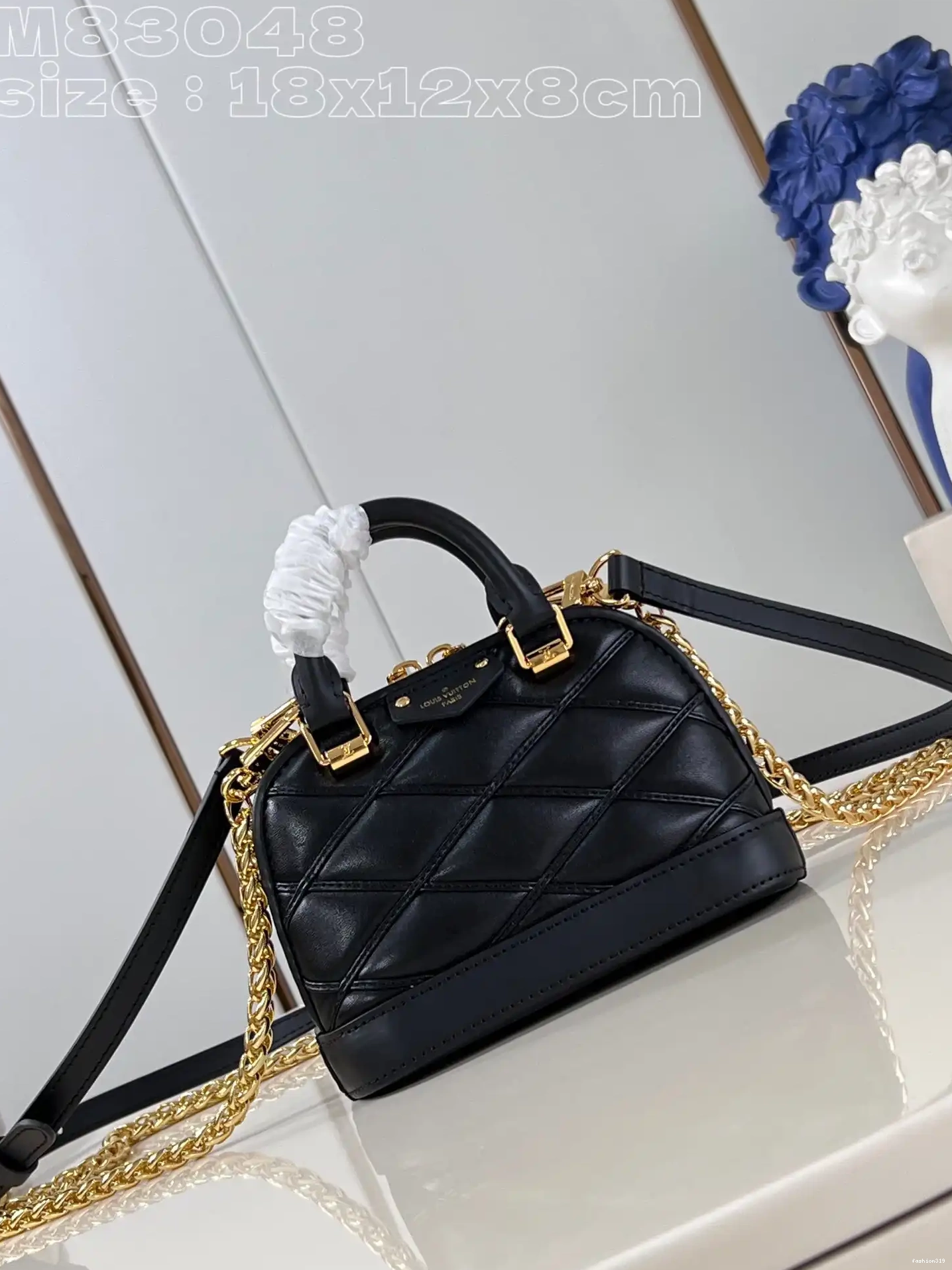 VUITTON Alma-18*12*8cm Nano LOUIS 0320